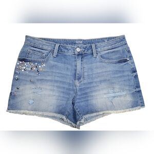 a.n.a denim shorts